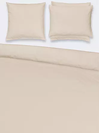 CHRISTIAN FISCHBACHER | Satin-Deckenbezug 140x200cm Beige | 